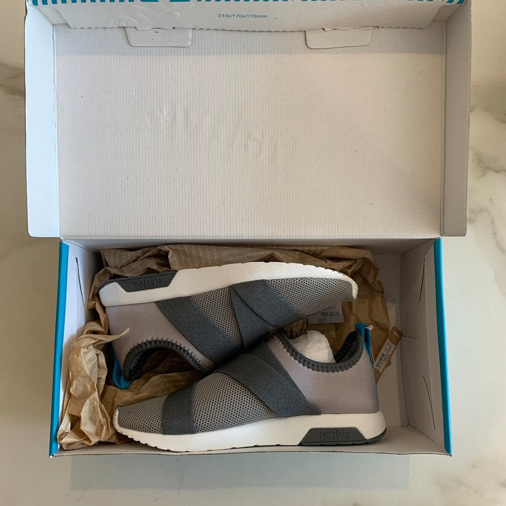 Native Phoenix Shoes (Pigeon Grey/White)